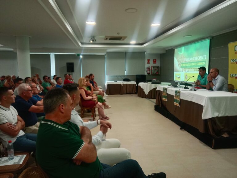 Lee más sobre el artículo COAG Almería celebra la Jornada El seguro creciente de hortalizas Bajo Cubierta