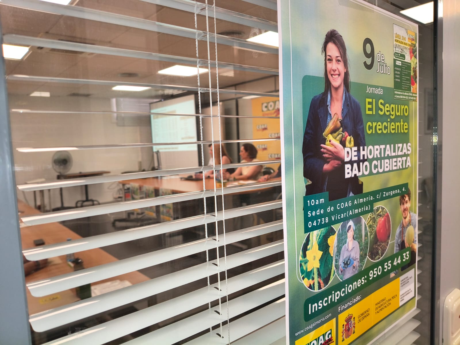 Lee más sobre el artículo COAG Almería reúne a agricultores y técnicos para analizar las novedades del Seguro de Hortalizas Bajo Cubierta
